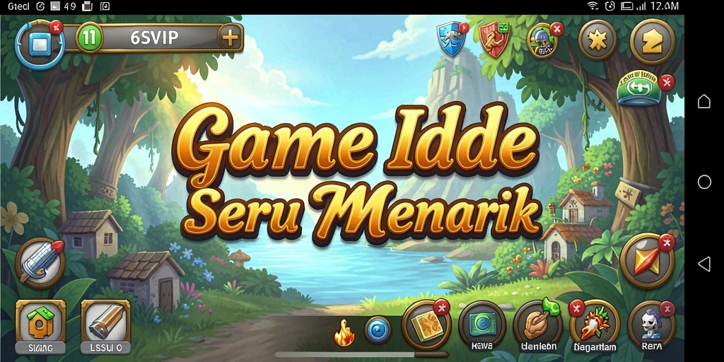 Tangkapan layar menampilkan aksi gameplay Idle yang seru.
