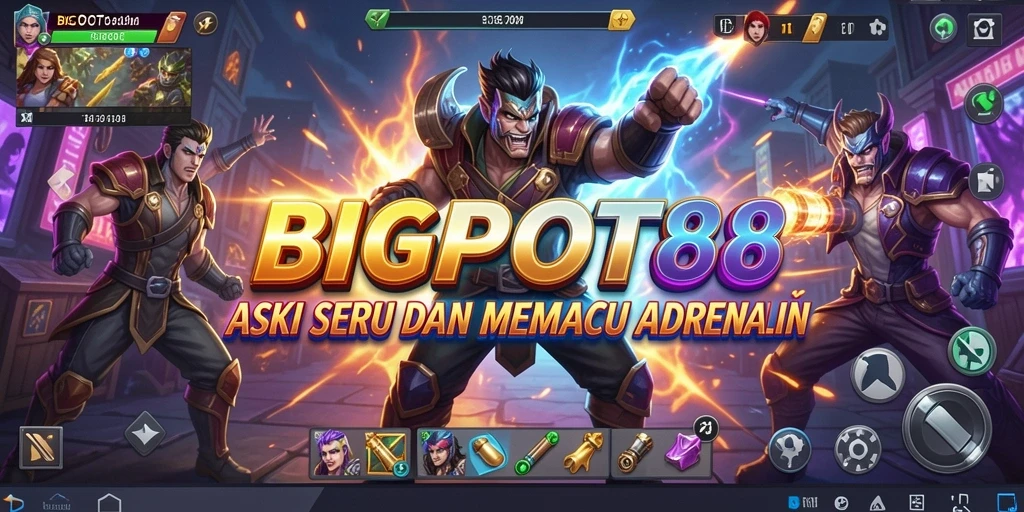 Gameplay seru dalam BIGPOT88 dengan aksi bertempur yang mendebarkan.