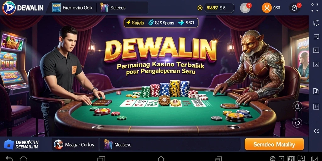 Tampilan gameplay seru DEWALIN yang mendebarkan.