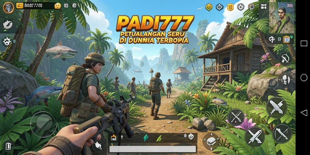 Tampilan gameplay PADI777 yang mengesankan dalam dunia terbuka.