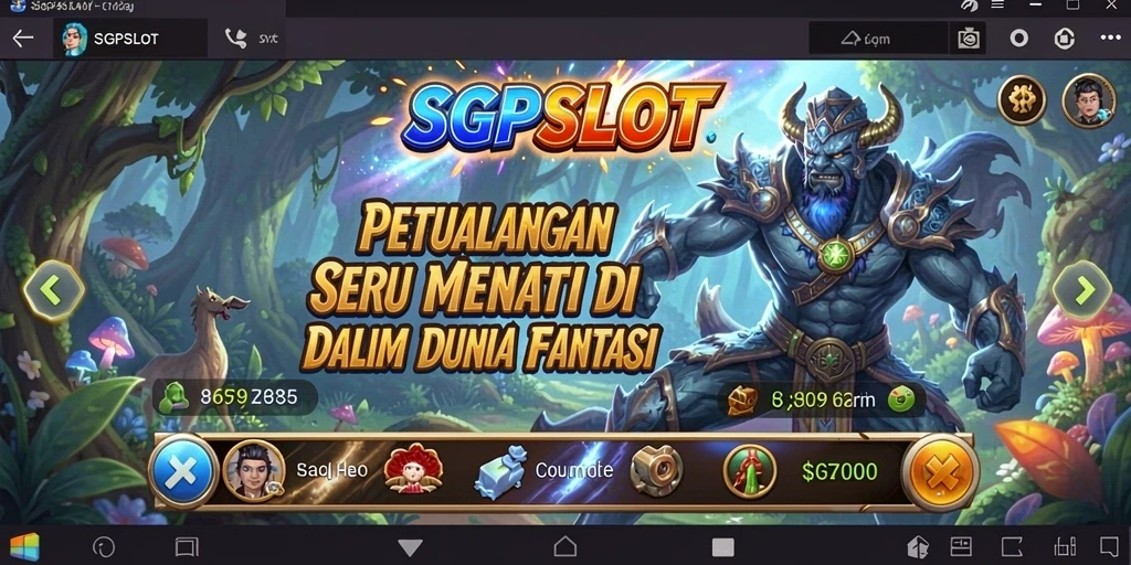 Gameplay SGPSLOT yang memukau dan penuh petualangan.